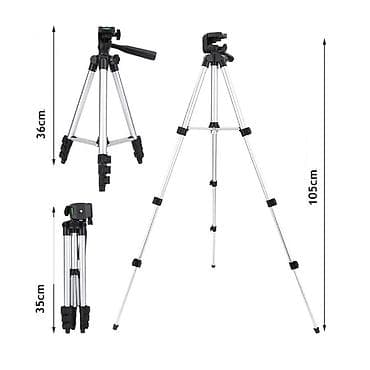 Tripod 105cm, Torba + Držač za Telefon Tripod (stativ) za na lalafo.rs — 3 Tripod 105cm, Torba + Držač za Telefon Tripod (stativ) za — 3