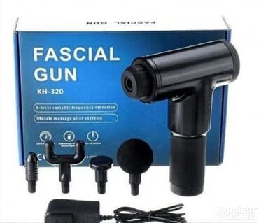 Fascial gun kh-320 pistolj za masazu Novo! FASCIAL GUN je najbolji na lalafo.rs Fascial gun kh-320 pistolj za masazu Novo! FASCIAL GUN je najbolji