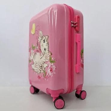 waikiki decije jakne decaci: Dečji kofer na točkiće – pink, sa motivom mace i leptira - Tvrda ABS at lalafo.rs — 5 waikiki decije jakne decaci: Dečji kofer na točkiće – pink, sa motivom mace i leptira - Tvrda ABS — 5