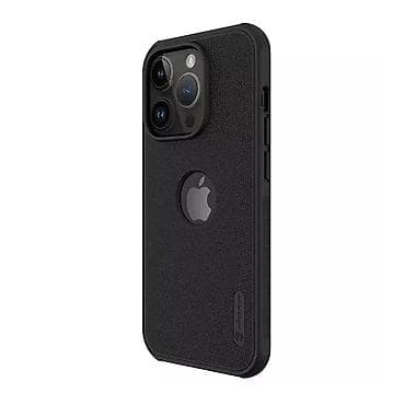 Futrola Nillkin Super Frost Pro za iPhone 15 Pro Max (6.7) crna (logo na lalafo.rs — 3 Futrola Nillkin Super Frost Pro za iPhone 15 Pro Max (6.7) crna (logo — 3