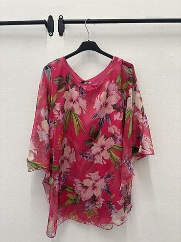 Komplet laganih letnjih bluza/tunika - Sheer kimono tunika od šifona na lalafo.rs — 1 Komplet laganih letnjih bluza/tunika - Sheer kimono tunika od šifona — 1