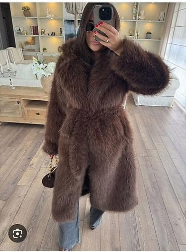 Sa postavom, Veštačko krzno, bоја - Braon na lalafo.rs Sa postavom, Veštačko krzno, bоја - Braon