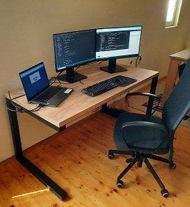 Office Furniture: RADNI STOLOVI IZRADA PO MERI MX83 | Kontakt telefon 06******** Viber at lalafo.rs — 1 Office Furniture: RADNI STOLOVI IZRADA PO MERI MX83 | Kontakt telefon 06******** Viber — 1