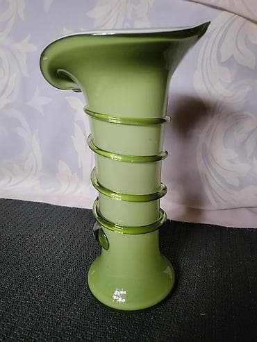 Vases and pots: Vaza nova murano kala,rucni rad 1960g +. Vaza nova,duvano staklo,sve at lalafo.rs — 10 Vases and pots: Vaza nova murano kala,rucni rad 1960g +. Vaza nova,duvano staklo,sve — 10