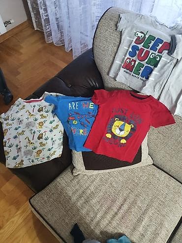 Majice za decake, za po kuci. velicina 2, sve za 1000 dinara at lalafo.rs — 1 Majice za decake, za po kuci. velicina 2, sve za 1000 dinara — 1