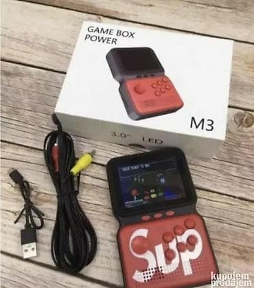 Nova Game Box Power M3 rucna konzola sa 900 integrisanih retro igara na lalafo.rs — 2 Nova Game Box Power M3 rucna konzola sa 900 integrisanih retro igara — 2
