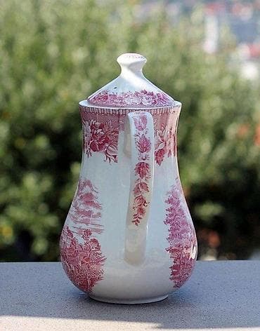 Antiques: Red transferware H Aynsley & Co England's Heritage ORIGINAL. Made at lalafo.rs — 7 Antiques: Red transferware H Aynsley & Co England's Heritage ORIGINAL. Made — 7