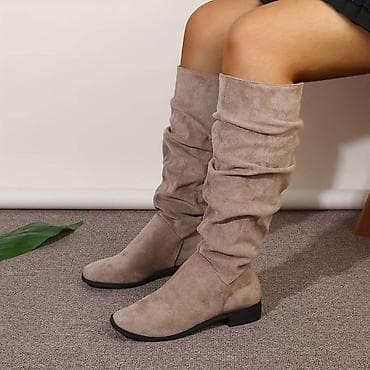 High boots, 40, color - Beige at lalafo.rs — 1 High boots, 40, color - Beige — 1