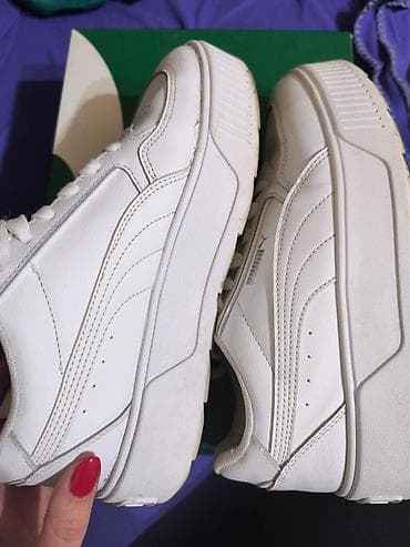 Puma ženske patike – model 388420-01 - Boja: potpuno bele - Materijal na lalafo.rs — 4 Puma ženske patike – model 388420-01 - Boja: potpuno bele - Materijal — 4