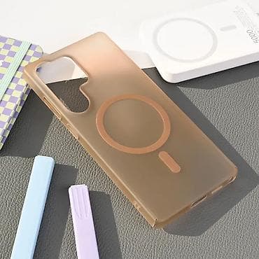 Maska Magsafe Matte PC za Samsung S938B Galaxy S25 Ultra braon. Uz at lalafo.rs — 1 Maska Magsafe Matte PC za Samsung S938B Galaxy S25 Ultra braon. Uz — 1