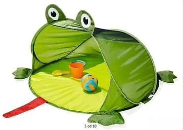 igračke za bazen: Dečiji pop-up šator – žabica - Zabavan dizajn žabice sa očima at lalafo.rs — 1 igračke za bazen: Dečiji pop-up šator – žabica - Zabavan dizajn žabice sa očima — 1