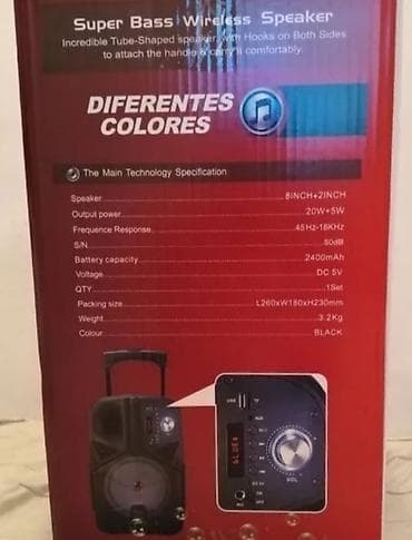 Veliki bluetooth zvucnik novo sa mikrofonom akcija cene nisu fiksne na lalafo.rs — 9 Veliki bluetooth zvucnik novo sa mikrofonom akcija cene nisu fiksne — 9