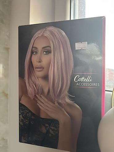 Perika Cottelli Accessoires – pastelno roze, srednje dužine Nosena je na lalafo.rs Perika Cottelli Accessoires – pastelno roze, srednje dužine Nosena je