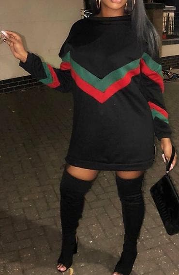 L, bоја - Crna, Koktel, klub, Dugih rukava na lalafo.rs L, bоја - Crna, Koktel, klub, Dugih rukava