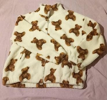 Flis jakna sa medvedićima – FB Sister, veličina M - Materijal na lalafo.rs — 1 Flis jakna sa medvedićima – FB Sister, veličina M - Materijal — 1