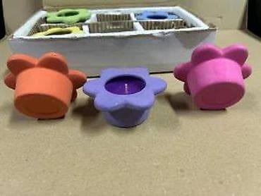 pepco svece: Set od 6 sveća u obliku cveta - Šareni set dekorativnih sveća u at lalafo.rs — 9 pepco svece: Set od 6 sveća u obliku cveta - Šareni set dekorativnih sveća u — 9