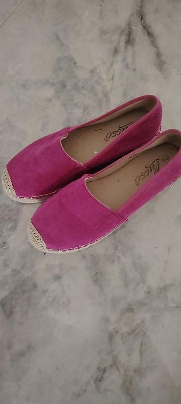 Ženske espadrile – fuksija roze - Brend: Lusso (logo na ulošku) - na lalafo.rs — 2 Ženske espadrile – fuksija roze - Brend: Lusso (logo na ulošku) - — 2