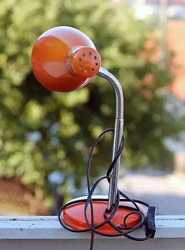 Vtg Orange Atomic Podesiva Space Age Mid-Century stona lamp. Vintage na lalafo.rs — 6 Vtg Orange Atomic Podesiva Space Age Mid-Century stona lamp. Vintage — 6