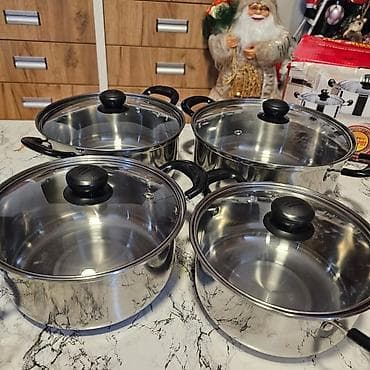 Set šerpi – Classic Soup Pot - Komplet od 4 šerpe od nerđajućeg na lalafo.rs — 5 Set šerpi – Classic Soup Pot - Komplet od 4 šerpe od nerđajućeg — 5