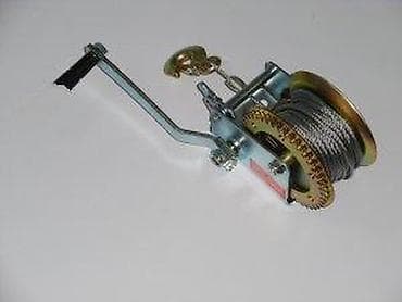 Pneumatski alati i kompresori: Ručno vitlo sa sajlom i kukom - Tip: mehaničko ručno vitlo sa polugom na lalafo.rs — 10 Pneumatski alati i kompresori: Ručno vitlo sa sajlom i kukom - Tip: mehaničko ručno vitlo sa polugom — 10