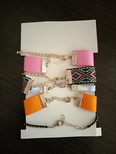 Bracelets: Set od 5 narukvica Bershka, novo! at lalafo.rs — 3 Bracelets: Set od 5 narukvica Bershka, novo! — 3