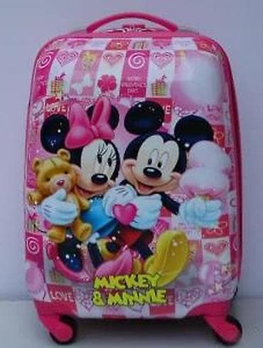 za svaki dan: Dečji kofer na točkiće – motiv Mickey & Minnie - Tvrda školjka od at lalafo.rs — 9 za svaki dan: Dečji kofer na točkiće – motiv Mickey & Minnie - Tvrda školjka od — 9
