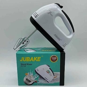 Ručni mikser JUBAKE JU-133 - Snaga: 100 W (označeno na pakovanju) - 7 na lalafo.rs — 3 Ručni mikser JUBAKE JU-133 - Snaga: 100 W (označeno na pakovanju) - 7 — 3