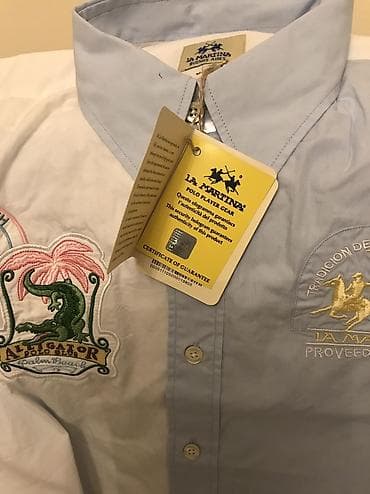 Original La Martina kosulja L NOVA 100% cotton Ramena 47cm, duzina na lalafo.rs — 2 Original La Martina kosulja L NOVA 100% cotton Ramena 47cm, duzina — 2