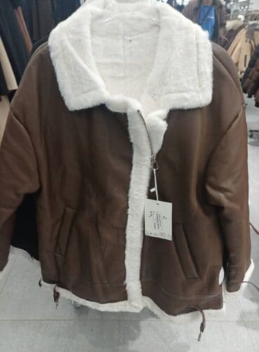 Ženska pilotska jakna sa krznom (bomber/shearling stil) - Boja na lalafo.rs Ženska pilotska jakna sa krznom (bomber/shearling stil) - Boja