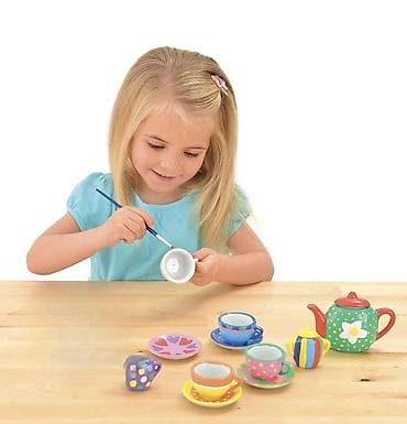 Dečije kuhinje: Čajanka za Ukrašavanje Uradi Sam 18 Delova 🍵🎨 Mini set za čajanku na lalafo.rs — 2 Dečije kuhinje: Čajanka za Ukrašavanje Uradi Sam 18 Delova 🍵🎨 Mini set za čajanku — 2