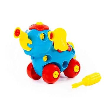 Creative & Educational Toys: Montažni set – slon na točkićima sa šrafcigerom - Edukativna igračka at lalafo.rs — 1 Creative & Educational Toys: Montažni set – slon na točkićima sa šrafcigerom - Edukativna igračka — 1