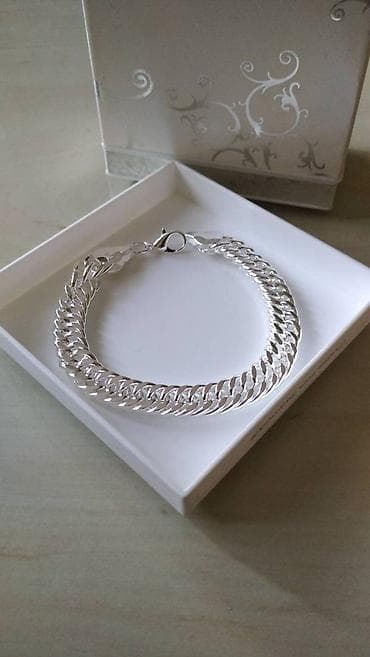 Lančana narukvica, Materijal: Srebro na lalafo.rs Lančana narukvica, Materijal: Srebro