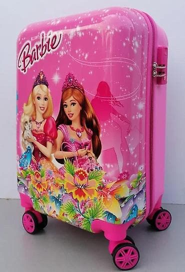 beretke za devojcice: Dečji kofer Barbie – ručni/putni - Tvrda ABS/plastična školjka u at lalafo.rs — 4 beretke za devojcice: Dečji kofer Barbie – ručni/putni - Tvrda ABS/plastična školjka u — 4