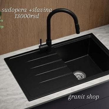 Sudopera + slavina – 13.000 RSD Elegantna kuhinjska sudopera sa na lalafo.rs Sudopera + slavina – 13.000 RSD Elegantna kuhinjska sudopera sa