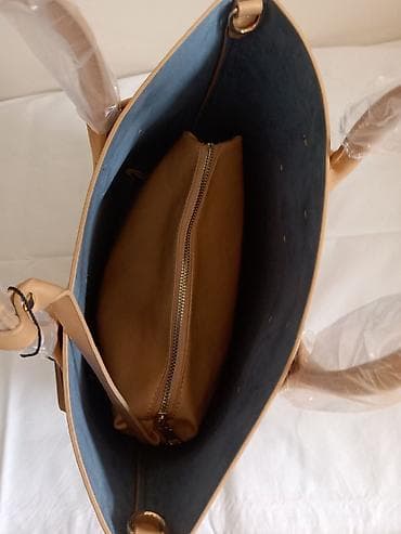 Elegantna ženska torba P.S. fashion - Model: tote/šopper - Boja: bež na lalafo.rs — 9 Elegantna ženska torba P.S. fashion - Model: tote/šopper - Boja: bež — 9