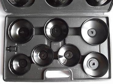 Hand Tools: Set čašastih ključeva za filter ulja – 14 delova u koferu - at lalafo.rs — 1 Hand Tools: Set čašastih ključeva za filter ulja – 14 delova u koferu - — 1