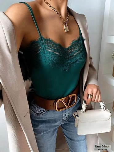 🔥Ženski satenski top sa čipkom na bretele
1750 na lalafo.rs — 6 🔥Ženski satenski top sa čipkom na bretele
1750 — 6