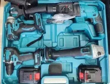 Cordless Power Tool Sets: Makita AKU set
Srafilica Brusilica
19549.0 at lalafo.rs — 4 Cordless Power Tool Sets: Makita AKU set
Srafilica Brusilica
19549.0 — 4