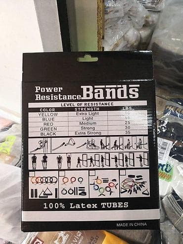 Trake za vežbanje Power Resistance Bands JT-003 💪 Set od 5 traka sa na lalafo.rs — 4 Trake za vežbanje Power Resistance Bands JT-003 💪 Set od 5 traka sa — 4