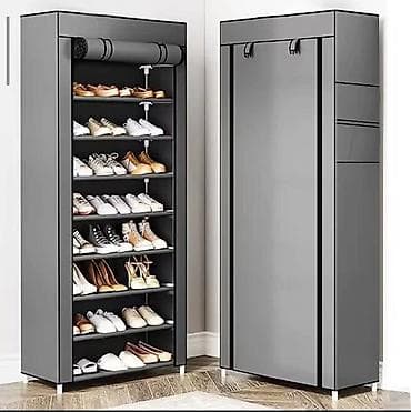 Platneni prenosivi cipelarnik 60x30x160 cm 3300 din Organizujte na lalafo.rs Platneni prenosivi cipelarnik 60x30x160 cm 3300 din Organizujte