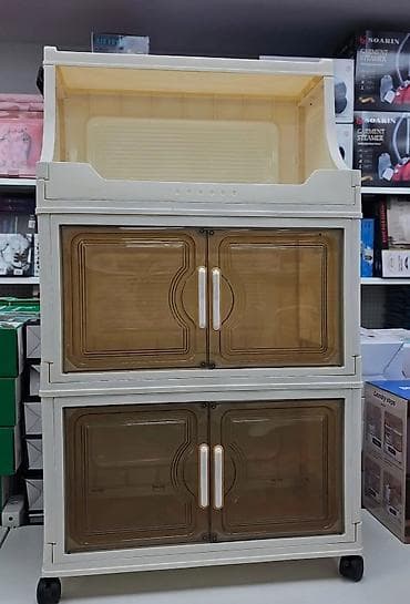 Pvc prenisivi ormaric - Troslojni dizajn: otvorena gornja polica sa na lalafo.rs — 1 Pvc prenisivi ormaric - Troslojni dizajn: otvorena gornja polica sa — 1