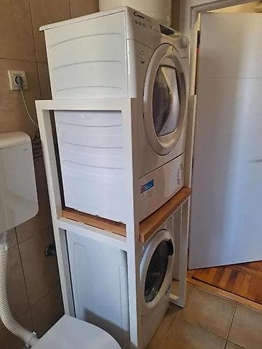 Furniture: POLICA ZA MAŠINE ZA SUŠENJE X55 | Izrada po meri Dezen ploče po želji at lalafo.rs — 3 Furniture: POLICA ZA MAŠINE ZA SUŠENJE X55 | Izrada po meri Dezen ploče po želji — 3