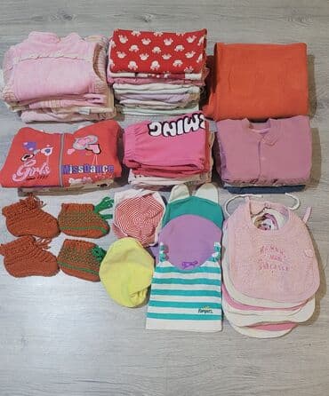 Paketi dečije odeće: Paket: Haljine, Helanke, Kape, Za devojčice, uzrast: 6-9 meseci na lalafo.rs Paketi dečije odeće: Paket: Haljine, Helanke, Kape, Za devojčice, uzrast: 6-9 meseci