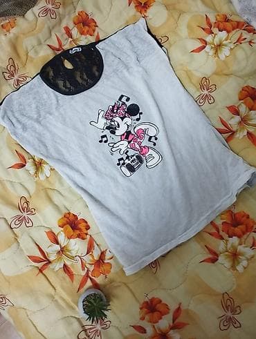 Ženska majica bez rukava sa printom Minnie Mouse. - Boja: svetlosiva na lalafo.rs — 1 Ženska majica bez rukava sa printom Minnie Mouse. - Boja: svetlosiva — 1