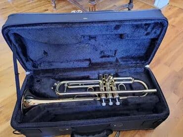 Thomann truba sa koferom. Zainteresovani mogu da dodju da probaju na lalafo.rs Thomann truba sa koferom. Zainteresovani mogu da dodju da probaju