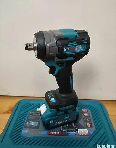 Setovi akumulatorskog alata: Akumulatorski udarni odvijač/udarni gedora HITMAN 1/2" Ključne na lalafo.rs — 1 Setovi akumulatorskog alata: Akumulatorski udarni odvijač/udarni gedora HITMAN 1/2" Ključne — 1