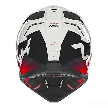Oprema za bicikliste: NOX N634 off-road/mx kaciga – bela/crna/crvena grafika - Tip na lalafo.rs — 4 Oprema za bicikliste: NOX N634 off-road/mx kaciga – bela/crna/crvena grafika - Tip — 4