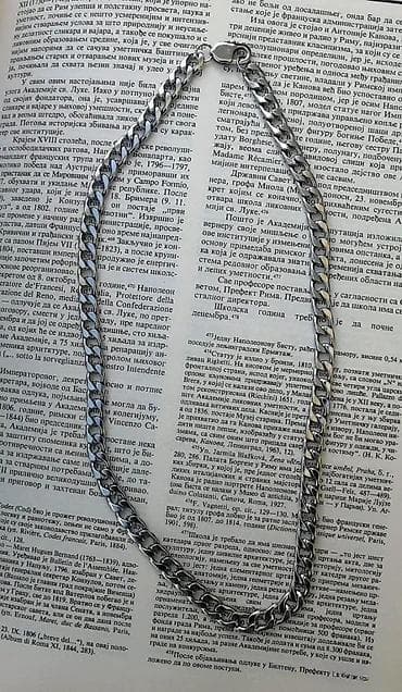 Ogrlica muška. Obim 55 cm. Težina 50 grama Prodaje se samo jedan na lalafo.rs — 2 Ogrlica muška. Obim 55 cm. Težina 50 grama Prodaje se samo jedan — 2