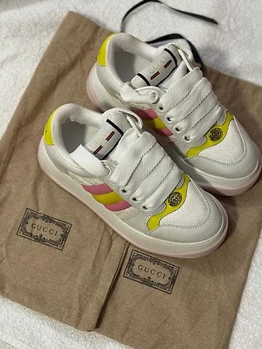 Gucci ženske patike – model sa platformom - Materijali: kombinacija na lalafo.rs — 1 Gucci ženske patike – model sa platformom - Materijali: kombinacija — 1