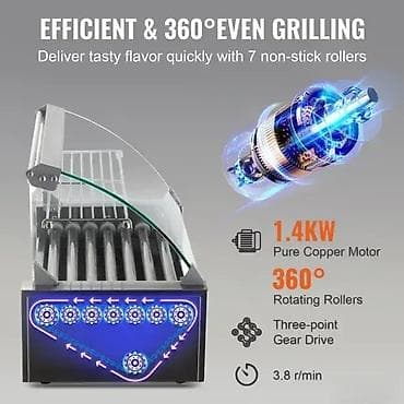 Hot Dog Roštilj Model: SCK-SD Kapacitet: Za 10 viršli odjednom Napon na lalafo.rs — 4 Hot Dog Roštilj Model: SCK-SD Kapacitet: Za 10 viršli odjednom Napon — 4